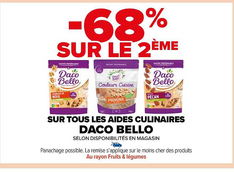 les aides culinaires daco bello