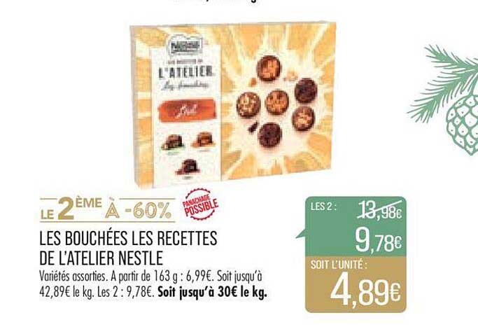 les bouchées les recettes de l'atelier nestlé