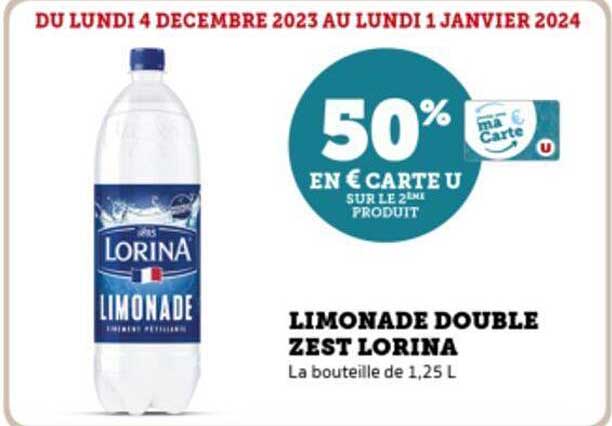 limonade double zest lorina