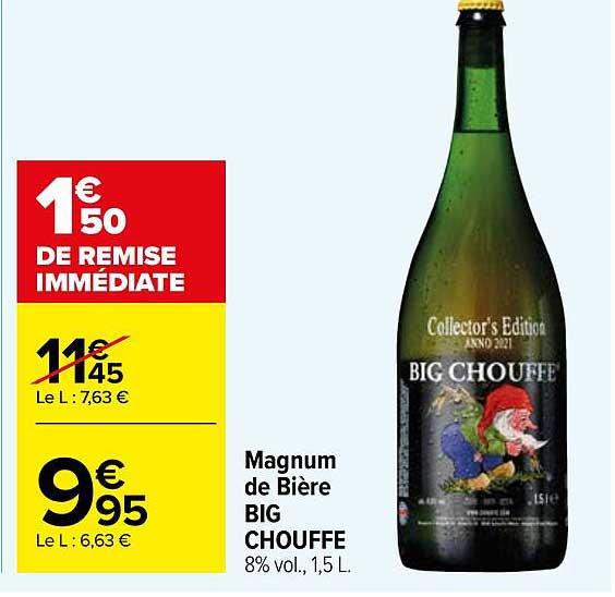 magnum de bière big chouffe