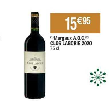 margaux a.o.c. clos laborie 2020