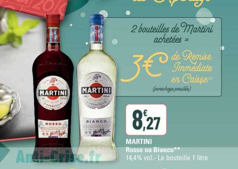 Martini Rosso Ou Bianco