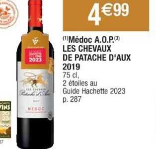 médoc a.o.p. les chevaux de patache d'aux 2019