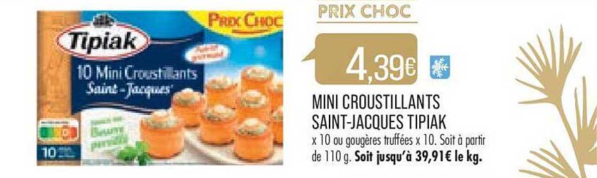 mini croustillants saint-jacques tipiak