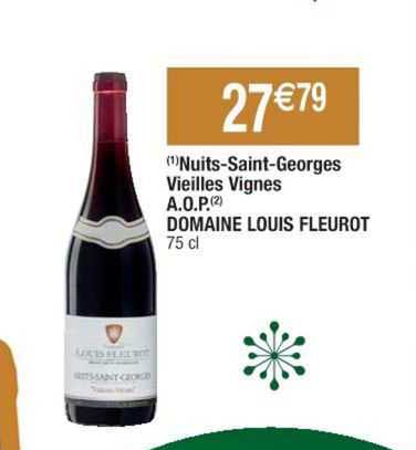 nuits-saint-gorges vielles vignes a.o.p. domaine louis fleurot