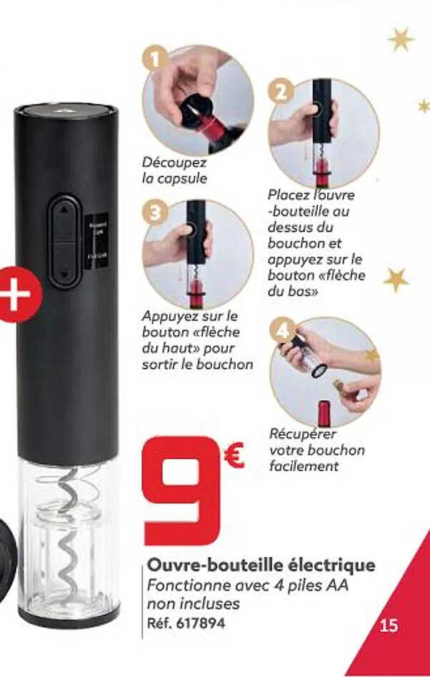 ouvre-bouteille électrique