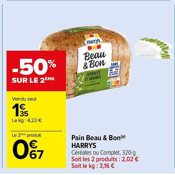 pain beau & bon harrys
