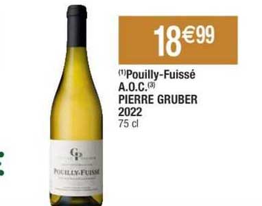 pouilly-fuissé a.o.c. pierre gruber 2022