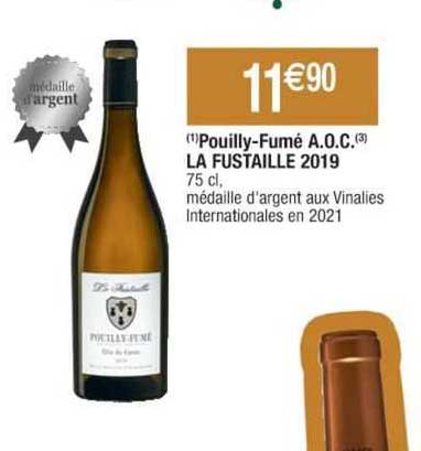 pouilly-fumé a.o.c. la fustaille 2019
