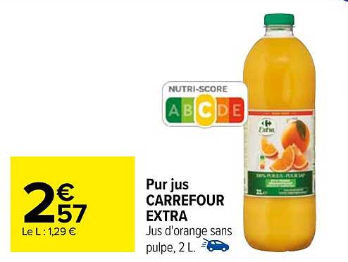 Pur Jus Carrefour Extra