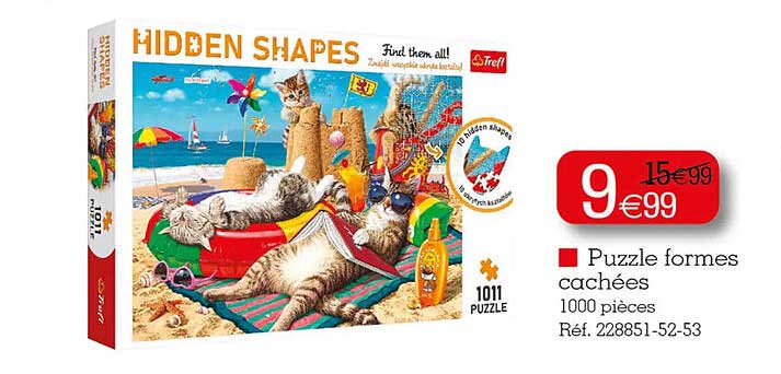 puzzle formes cachées