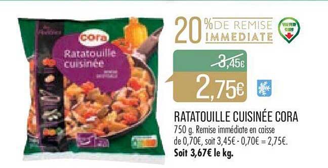 Ratatouille Cuisinée Cora