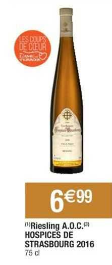 riesling a.o.c. hospices de strasbourg 2016