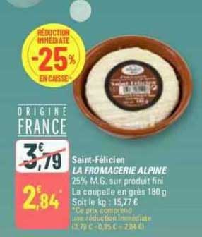 saint-félicien la fromagerie alpine
