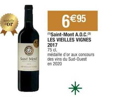 saint-mont a.o.c. les vieilles vignes 2017