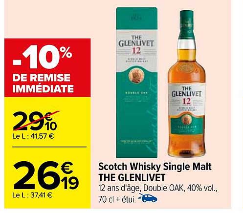 scotch whisky single malt the glenlivet