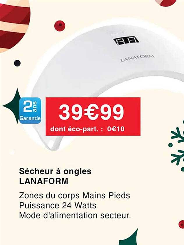 sécheur à ongles lanaform