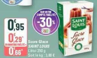 sucre glace saint louis