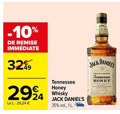 tennessee honey whisky jack daniel's