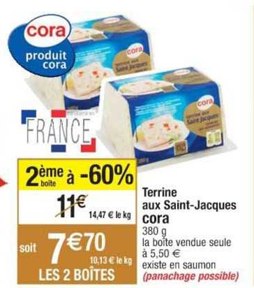 terrine aux saint-jacques cora