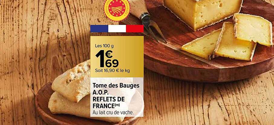 tome des bauges a.o.p. reflets de france