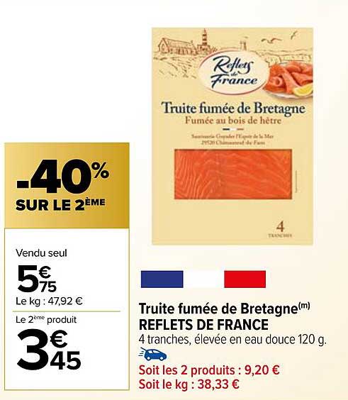 Truite Fumée De Bretagne Reflets De France