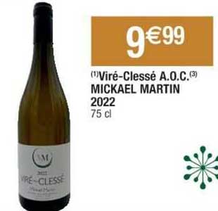viré-clessé a.o.c. mickael martin 2022
