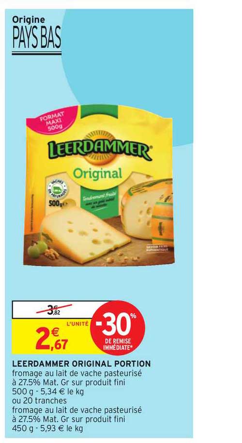 Leerdammer Original Portion