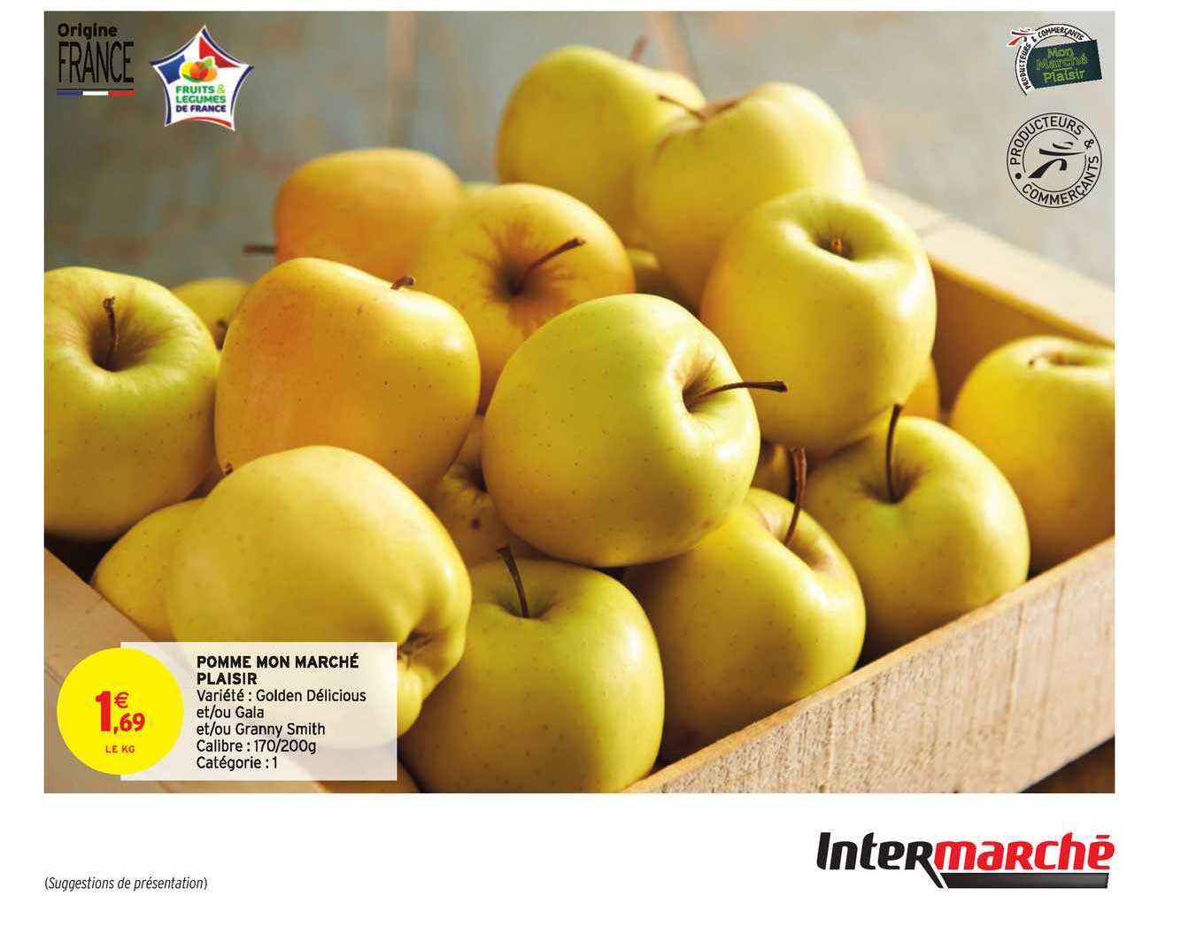 pomme mon marché plaisir