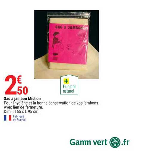 sac à jambon michon