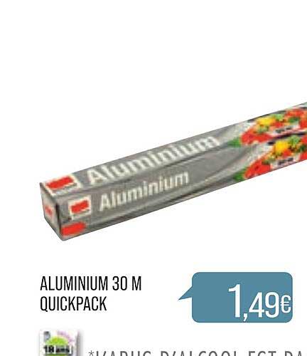 Aluminium 30 M Quickpack