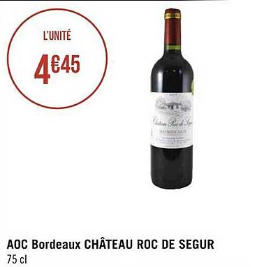 aoc bordeaux château roc de segur