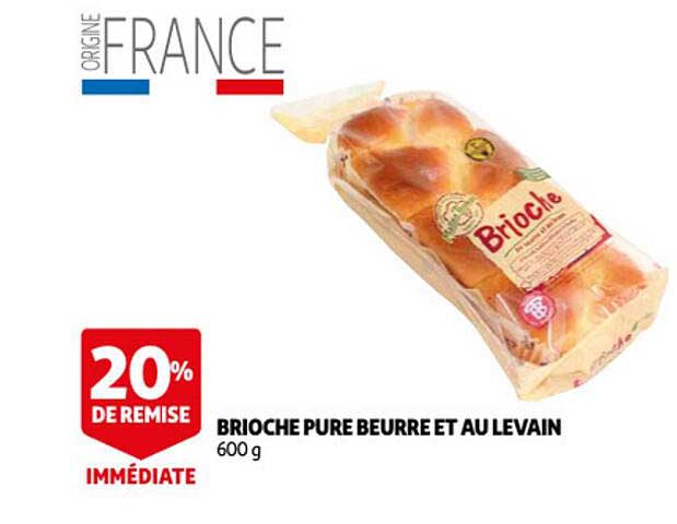 Brioche Pure Beurre Et Au Levain