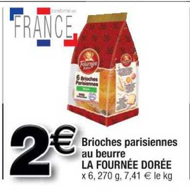 brioches parisiennes au beurre la fournée dorée