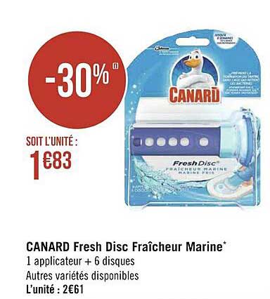 canard fresh disc fraîcheur marine