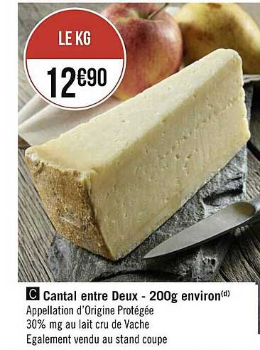 cantal entre deux - 200g environ