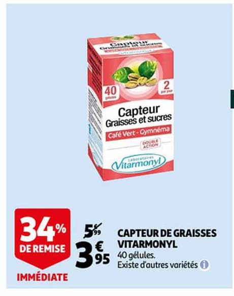capteur de graisses vitarmonyl