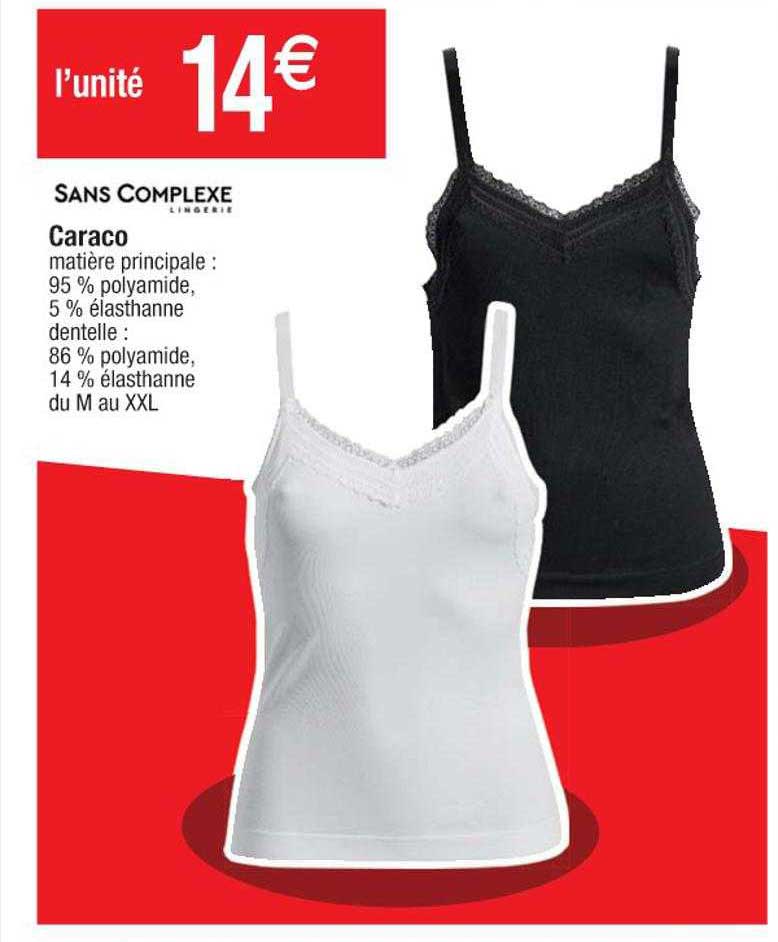 caraco sans complexe