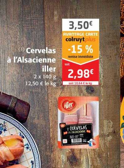 cervelas à l'alsacienne iller
