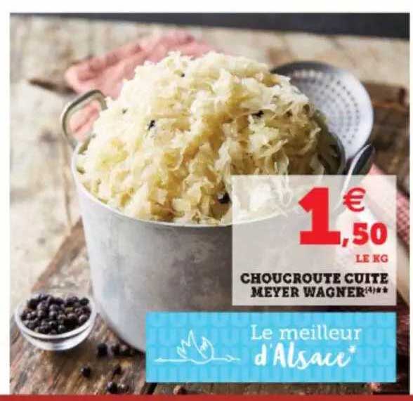 choucroute cuite meyer wagner