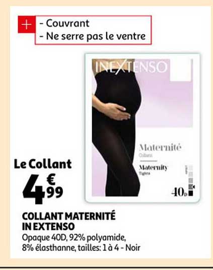 collant maternité in extenso