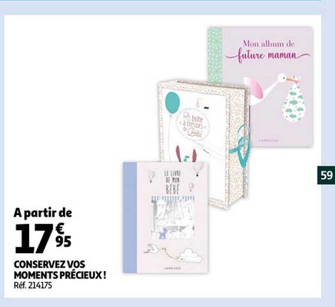 conservez vos moments précieux!