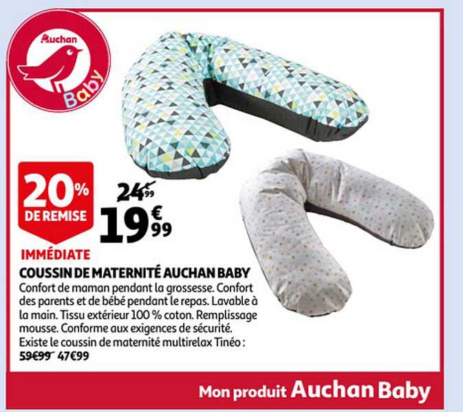 coussin de maternité auchan baby