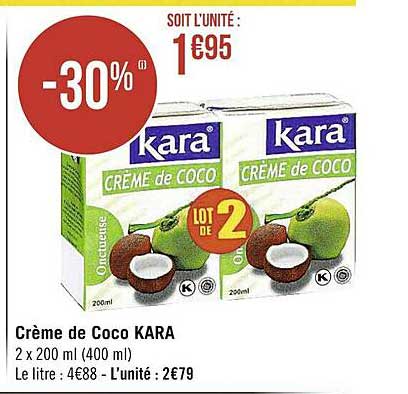 Crème De Coco Kara