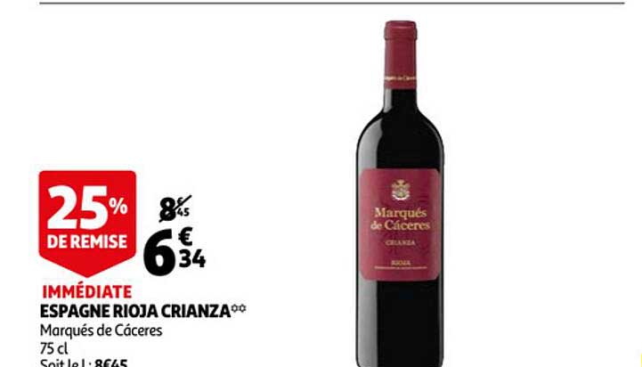Espagne Rioja Crianza