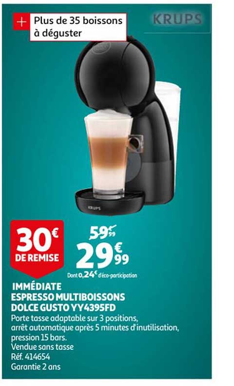 Espresso Multiboissons Dolce Gusto