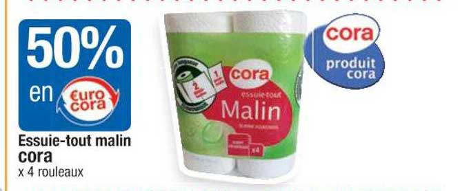 essuie-tout malin cora