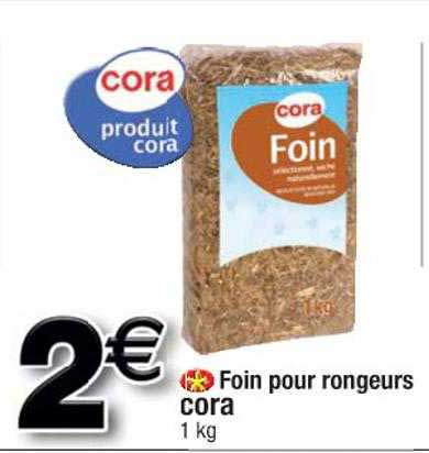 foin pour rongeurs cora