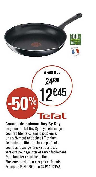 gamme de cuisson day by day tefal