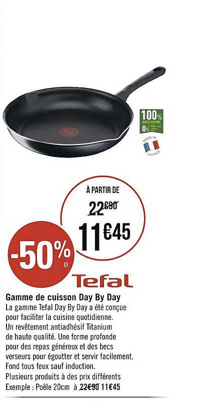 gamme de cuisson day by day tefal